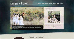 Desktop Screenshot of lingualuna.com